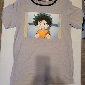 My hero Academia kid Deku shirt size small